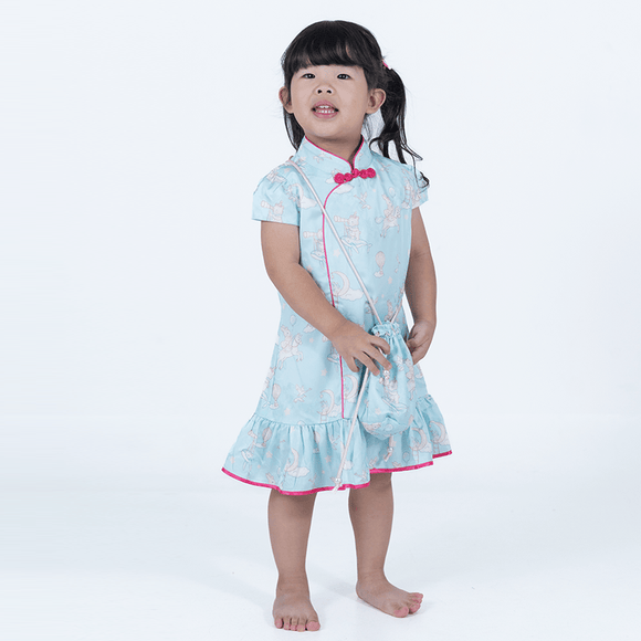 CNY Girl Dress - Animals In Wonderland Cheongsam