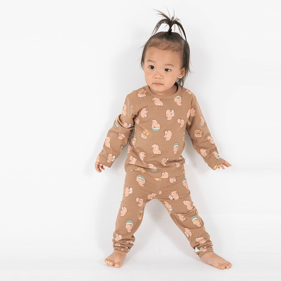 Capybara Soft Cotton Pyjamas