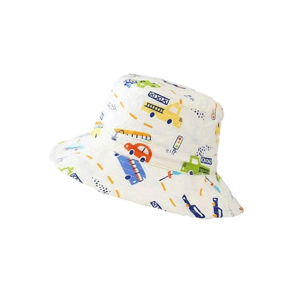 Colourful Vehicles Bucket Hat (2-5Y)