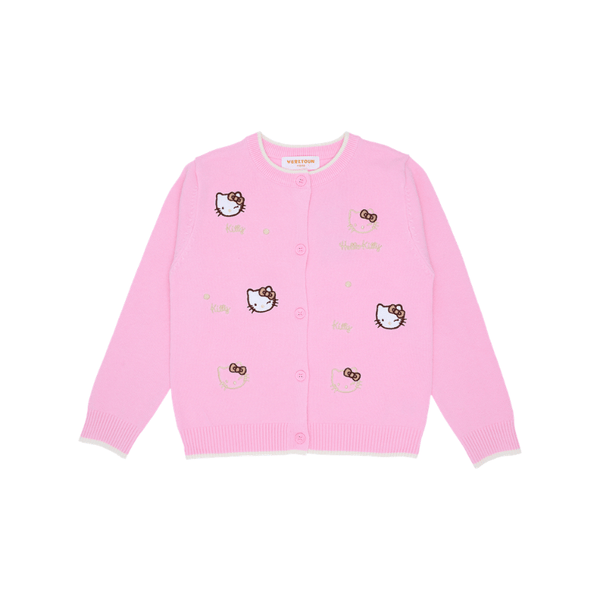 Girl Cardigan Pretty Kitty