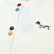Girl Cardigan Colour Pop Pup - Beige