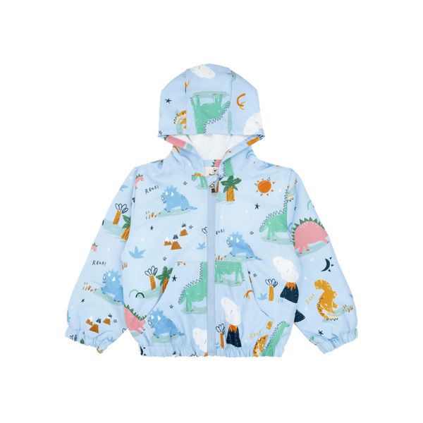 Boy Jacket - Dino Adventure Jacket (Light Blue)