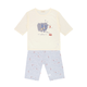 Boy Pyjamas Elephant On Telephone 3/4 Sleeve Lyocell