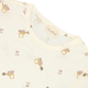 Boy Pyjamas Yellow Excavator 3/4 Sleeve Lyocell