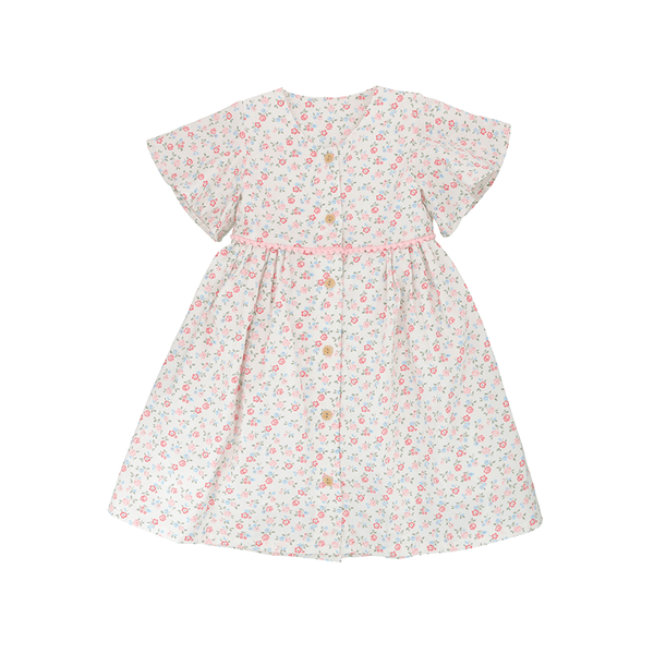 FSBD Sweet Roses Dress - (White)