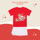 National Day Set 2026 Otters & Chicken Bowl Skorts Set / 1Y