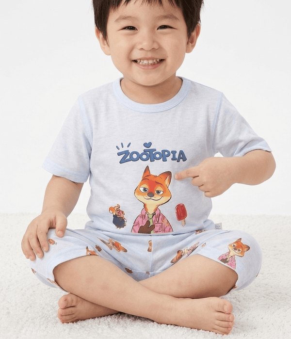 Boy Pyjamas Zootopia 3/4 Sleeve Lyocell