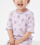 Girl Pyjamas Kuromi & Heart 3/4 Sleeve Lyocell