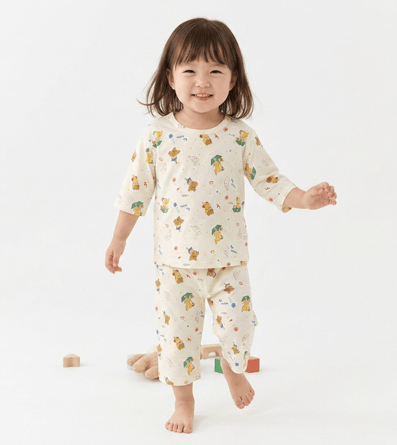 Girl Pyjamas Twinkle Happy Day 3/4 Sleeve Lyocell