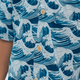 Boy Shirt Mandarin Collar - The Great Wave (Blue)