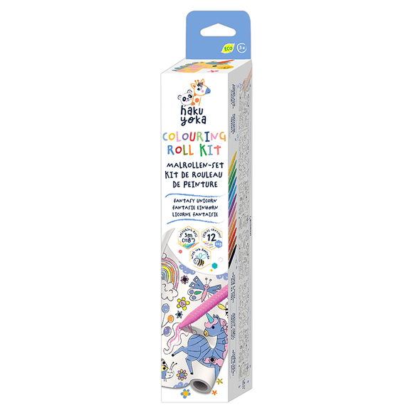Haku Yoka Colouring Roll Kit - Fantasy Unicorn