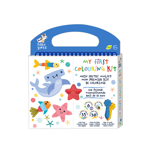 Haku Yoka My First Colouring Kit Sea Friends