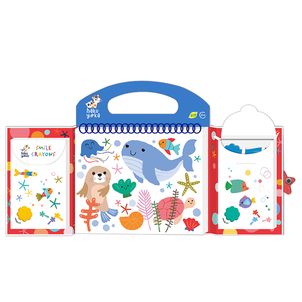 Haku Yoka My First Colouring Kit Sea Friends