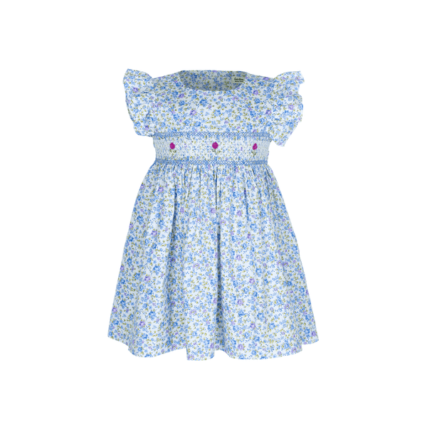 Baby Girl Dress Juliette Garden Smocked Dress