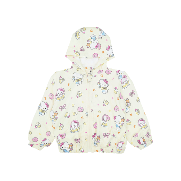 Girl Jacket - Kitty Sundae Fun Jacket (Beige)