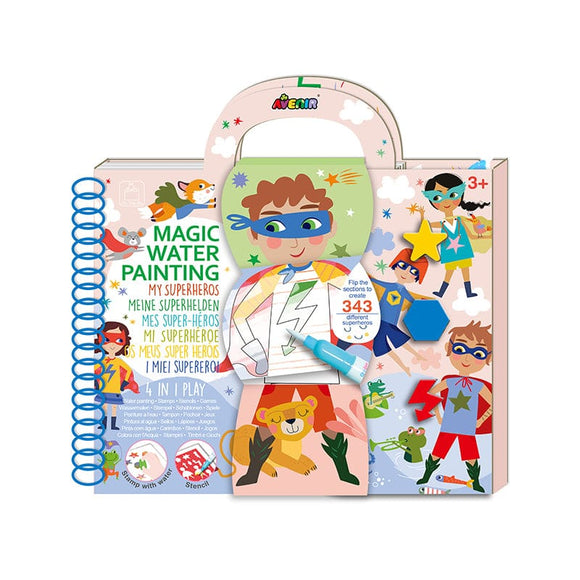Magic Water Painting - My Superheros