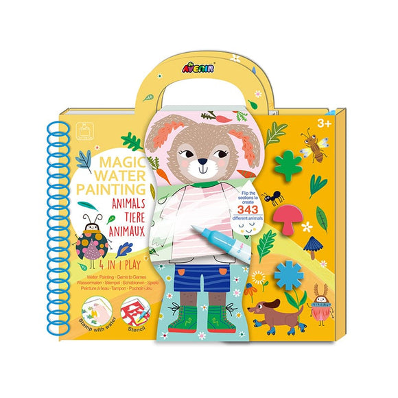 Magic Water Painting Animals - 4 in 1