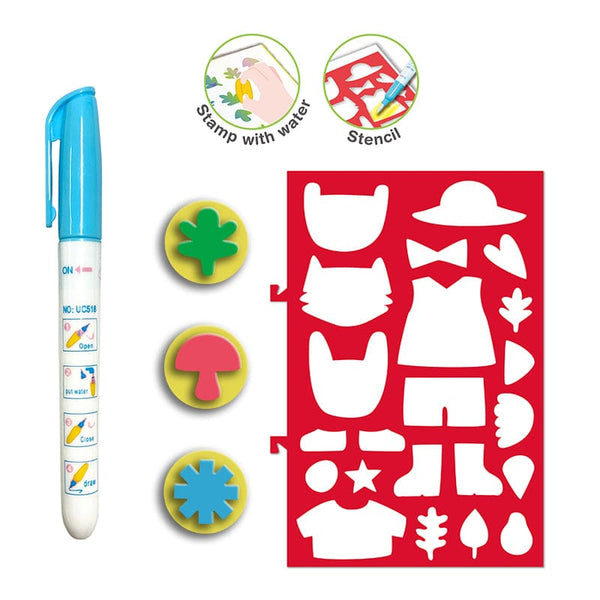 Magic Water Painting Animals - 4 in 1