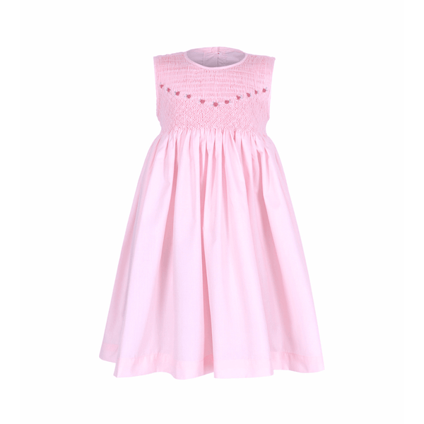 Girl Sleeveless Smocked Dress Mirabella Rose Buds