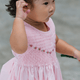 Girl Sleeveless Smocked Dress Mirabella Rose Buds