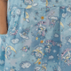Girl Dress Button Down Sleeveless Moonlight Unicorn (Blue)