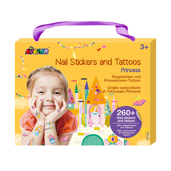 Nail Stickers and Tattoos - Princess