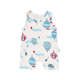 Parachutes & Hot Air Balloons Sleeveless Baby Onesie