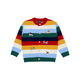 Kids Cardigan Rainbow Pups