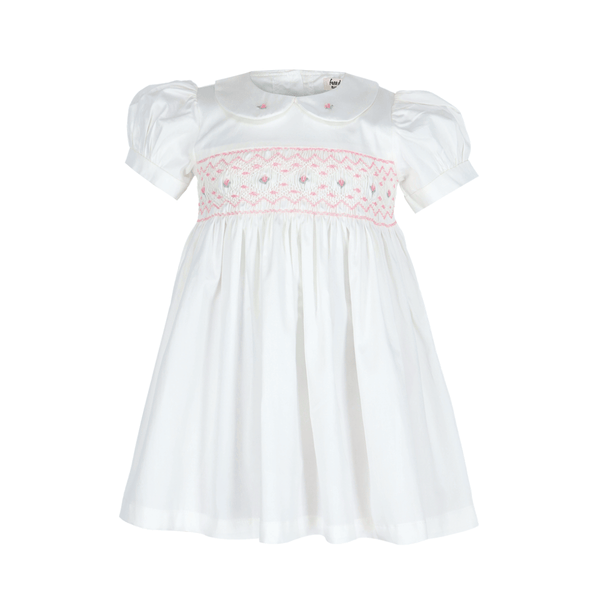 Baby Girl Smocked Collar Dress Sasha