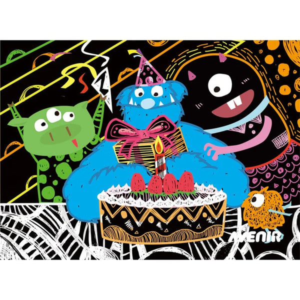 Scratch Art (Monster)