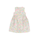 Girl Dress Button Down Sleeveless Secret Garden Bunny - (Pink)