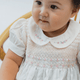 Baby Girl Smocked Collar Dress Sierra