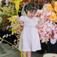 Baby Girl Smocked Dress Sweet Bunnies - Pink