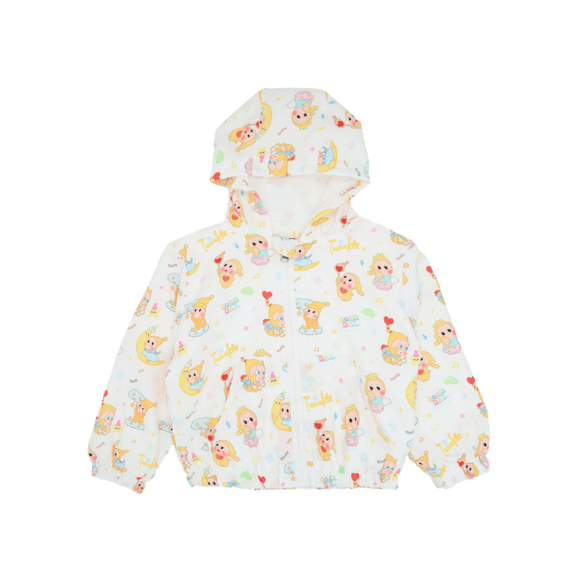 Girl Jacket - Twinkle Star Happy Days (White)
