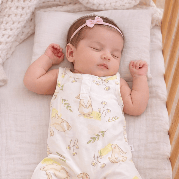 Springtime Bunny Cotton Sleeveless Onesie