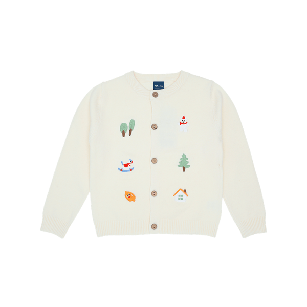 Kids Cardigan Winter Wonderland