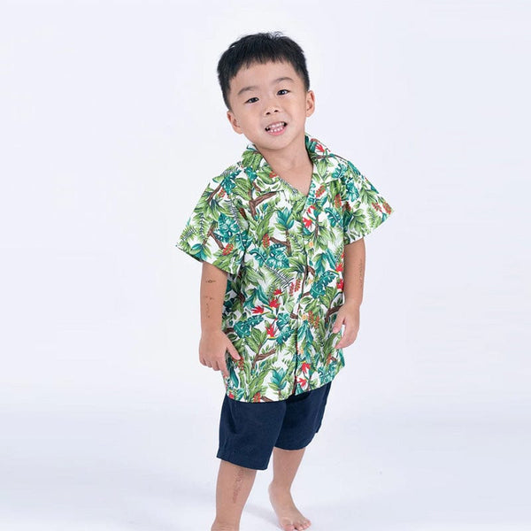 Aloha Boy Shirt - Rainforest