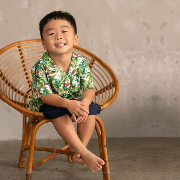 Aloha Boy Shirt - Rainforest
