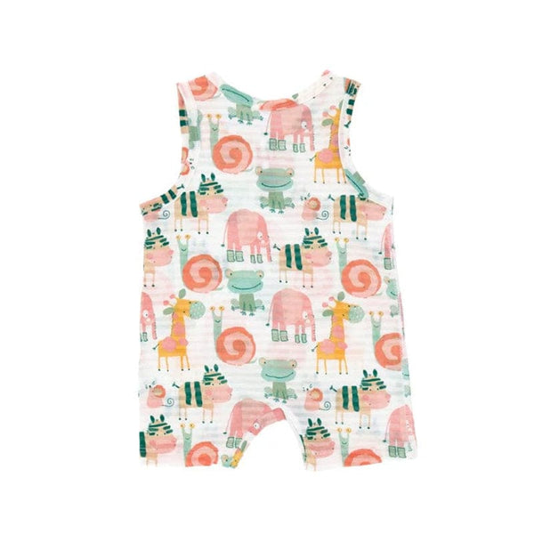 Animal Kingdom Bamboo Cotton Sleeveless Onesie