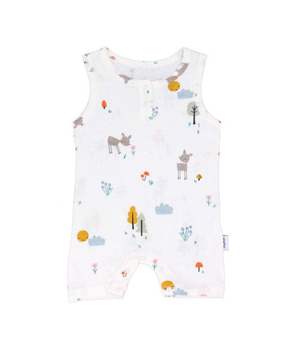 Baby Deer Cotton Sleeveless Onesie