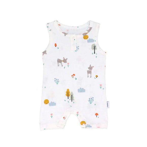 Baby Deer Cotton Sleeveless Onesie