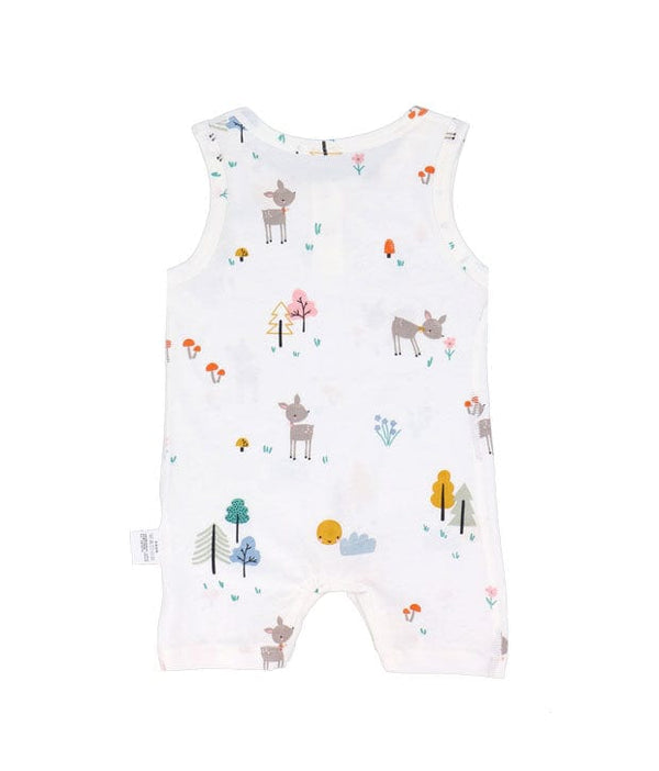 Baby Deer Cotton Sleeveless Onesie