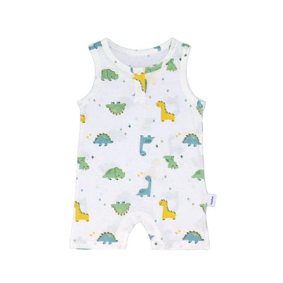 Baby Dinosaurs Cotton Sleeveless Onesie
