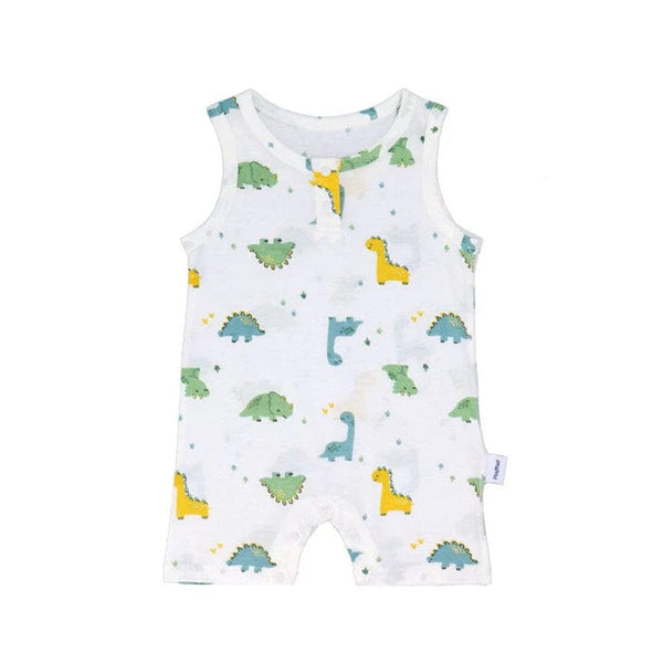 Baby Dinosaurs Cotton Sleeveless Onesie