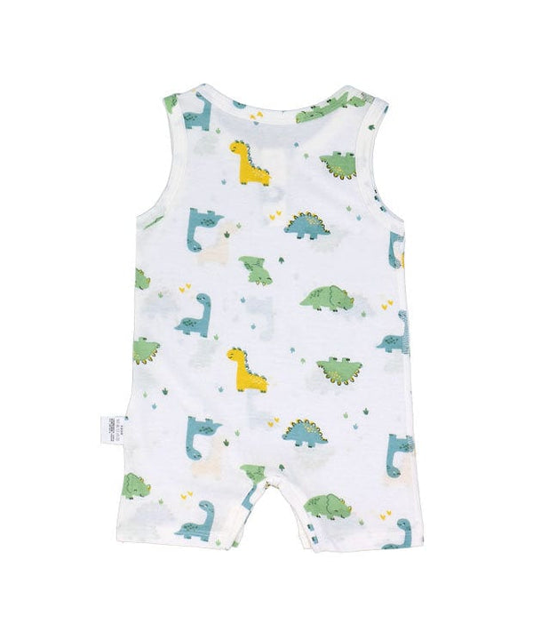 Baby Dinosaurs Cotton Sleeveless Onesie