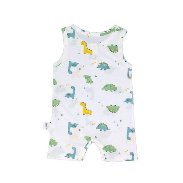 Baby Dinosaurs Cotton Sleeveless Onesie