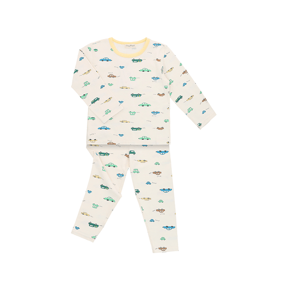 Beep Colourful Cars Soft Cotton Pyjamas