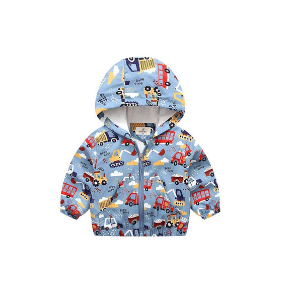 Beep Working Vehicles Jacket (Blue)