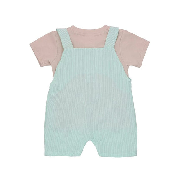 Brave Lion Baby Boy Cotton 2Pc Playsuit