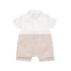 Brave Lion with Bow Tie Baby Boy Cotton Onesie